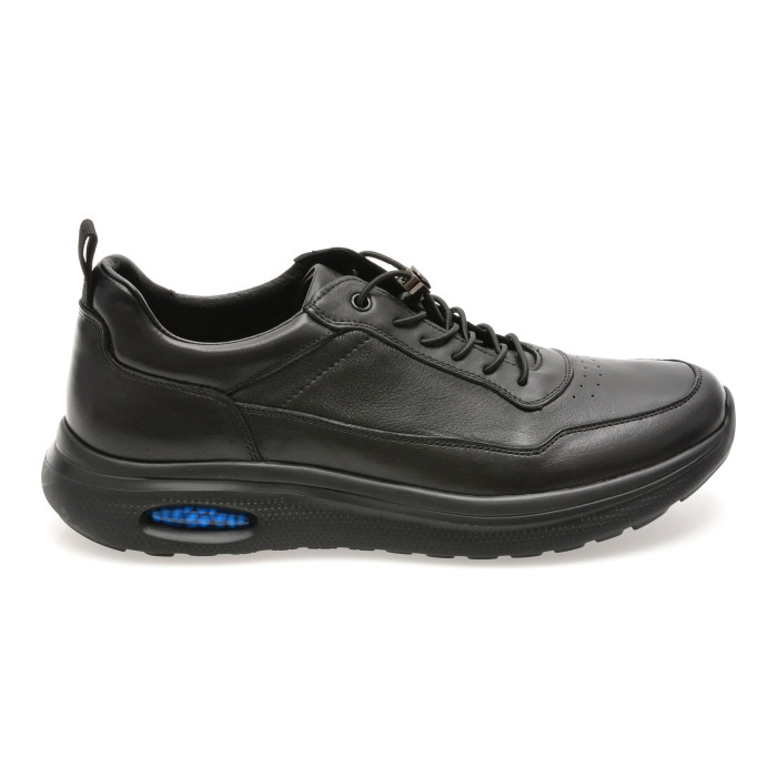 Pantofi sport EPICA negri, RF1013, din piele naturala