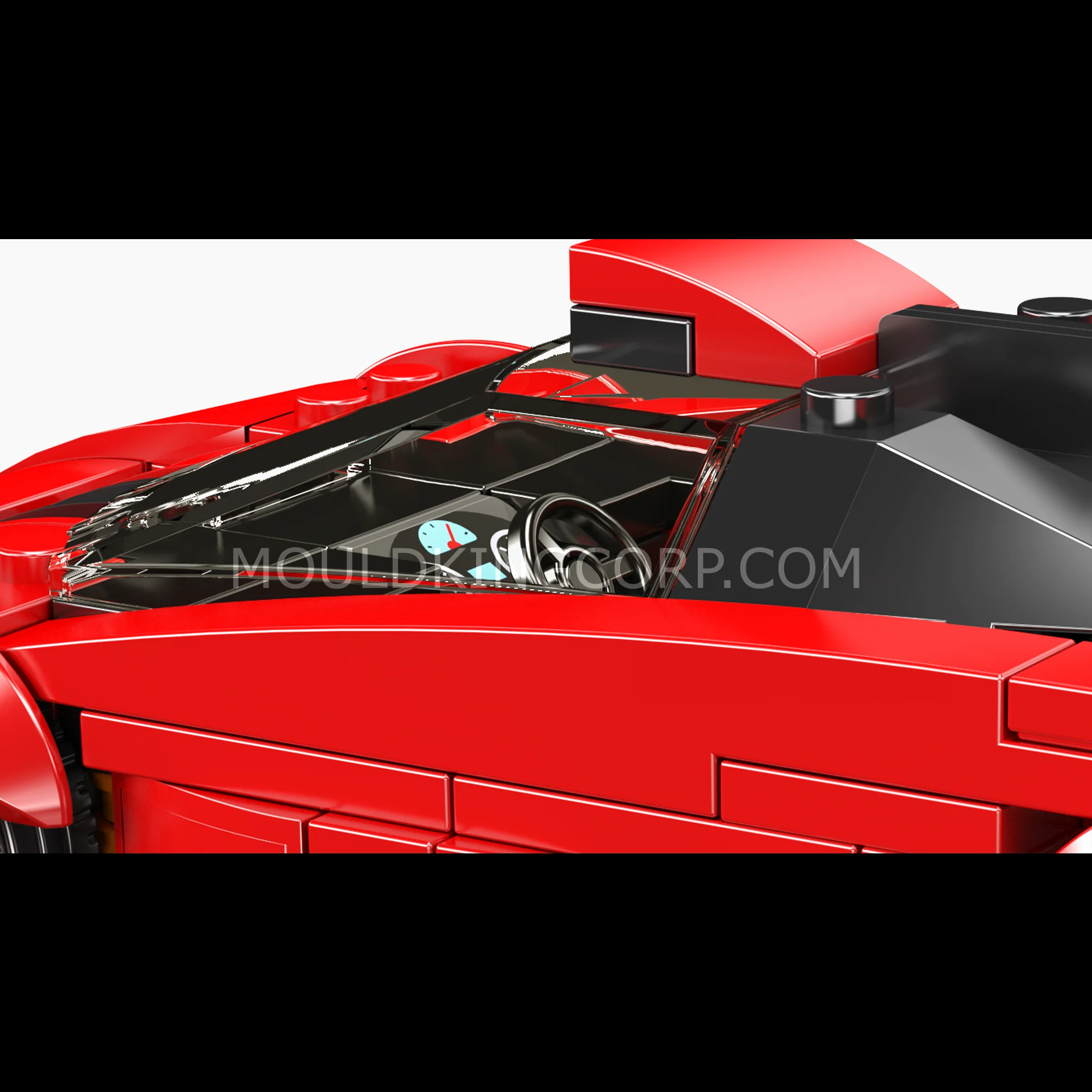 Mould King 27106 T.50s Supercar Model Building Set | 333 Pcs