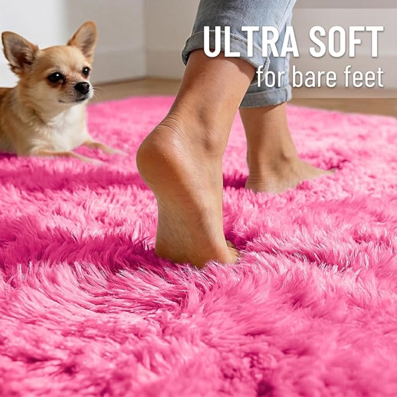 6x9 Machine Washable Large Area Rugs for Living Room, Bedroom