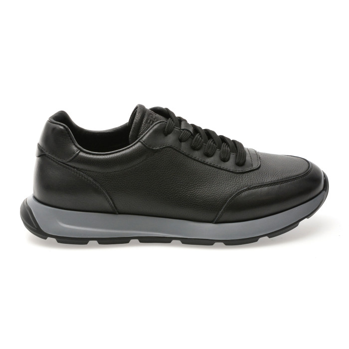 Pantofi sport EPICA negri, LN45, din piele naturala