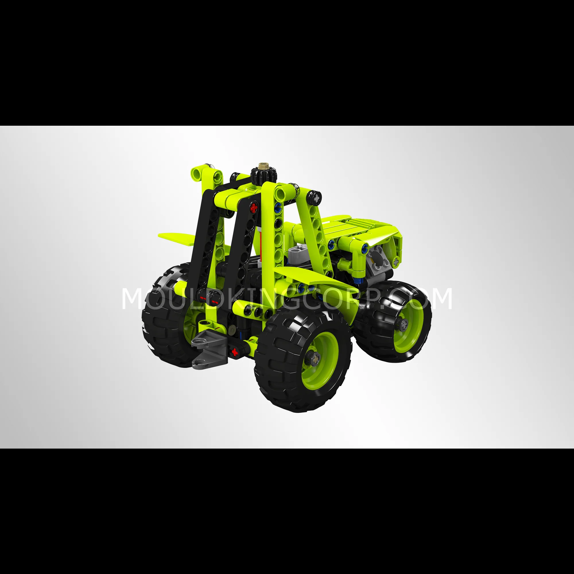 Mould King 24024 Farm Tractor Building Toy Set | 242 PCS