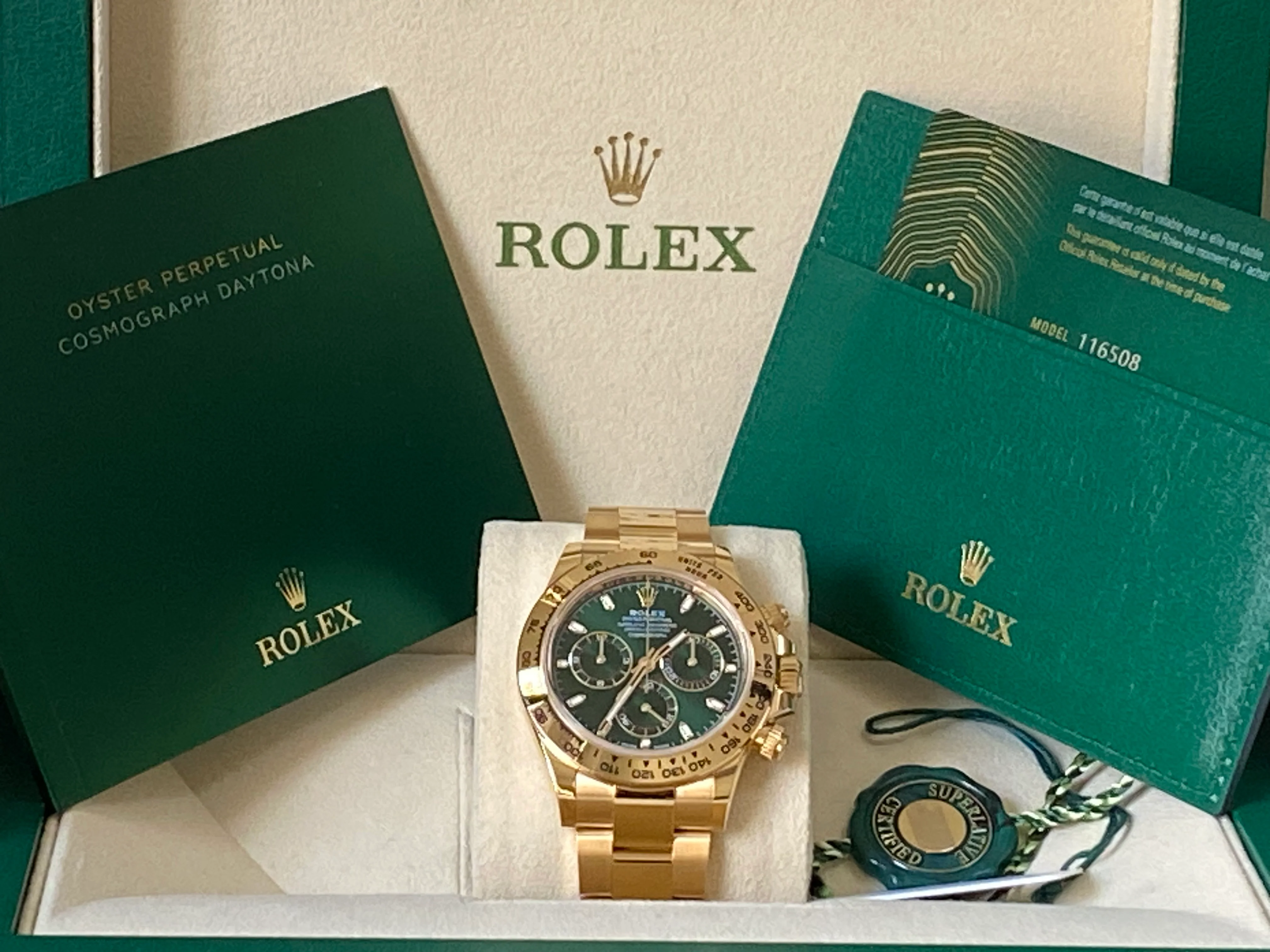 Rolex Yellow Gold Cosmograph Daytona -  2023 - 