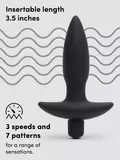 Lovehoney Butt Tingler 10 Function Vibrating Butt Plug 3.5 Inch