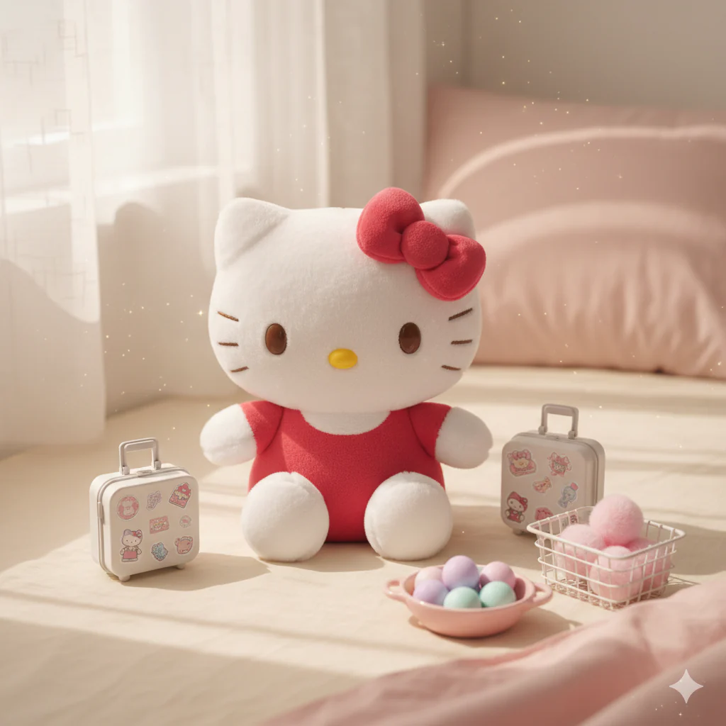 A-【Sanr,io】Lucky Scoop Suitcase Set – 14