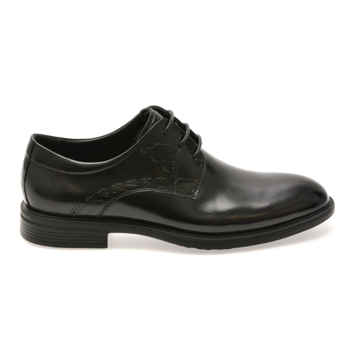 Pantofi eleganti EPICA negri, B25A68, din piele naturala
