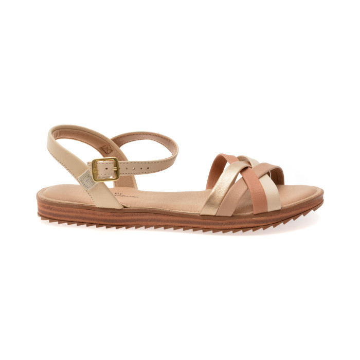 Sandale MODARE bej, 7141146, din piele ecologica