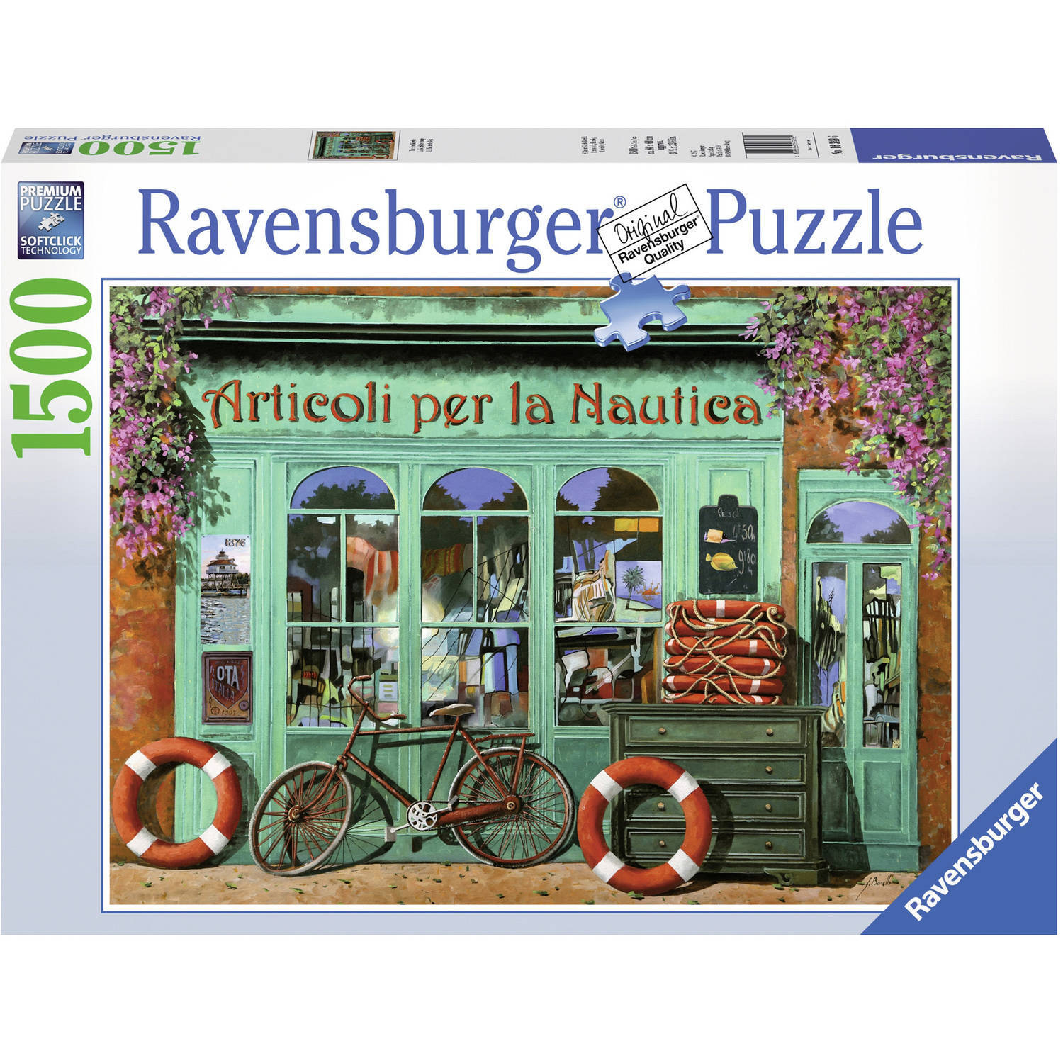 The Red Bicycle 1500 piece puzzle