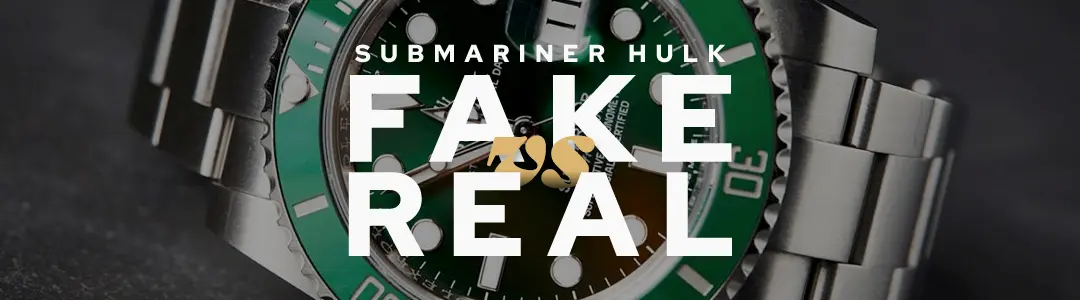 Rolex Submariner Hulk Replica vs Real
