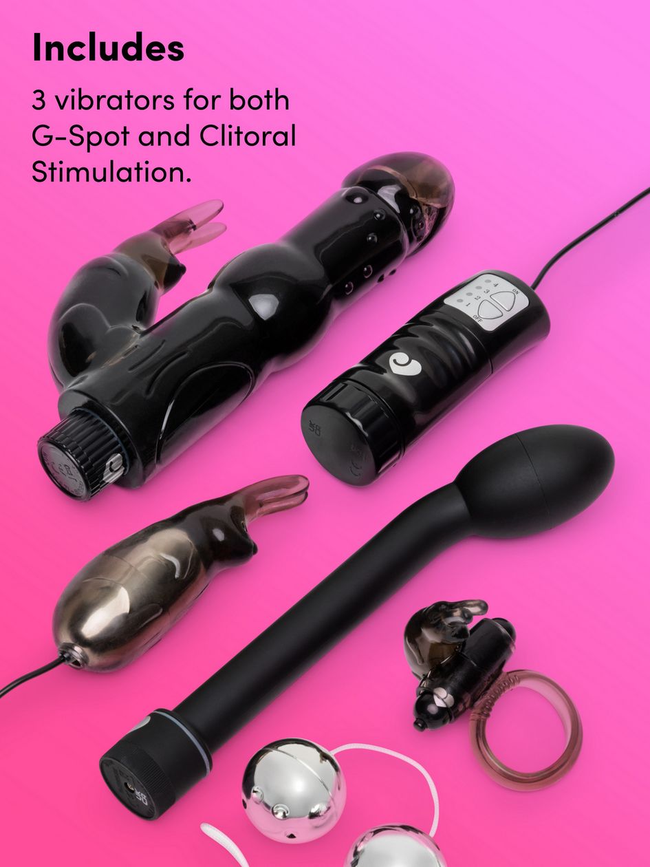 Lovehoney Wild Weekend Mega Couple's Sex Toy Kit (11 Piece)
