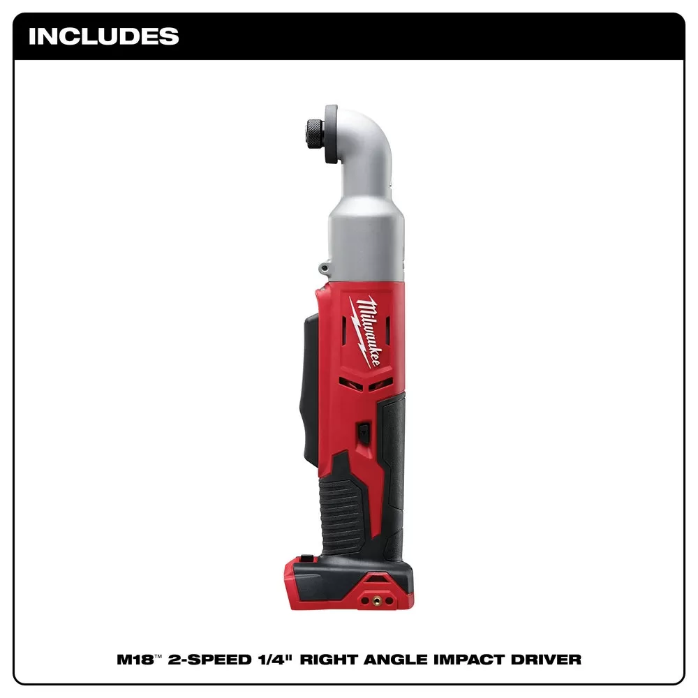 Milwaukee Pre-Sale 2667-20 M18 18V 1/4-Inch Right Angle Impact Driver - Bare Tool