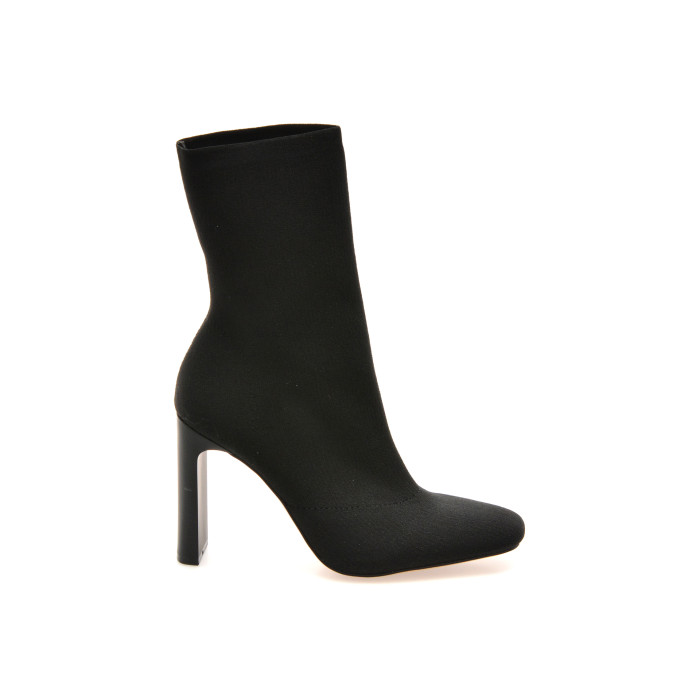 Botine elegante ALDO negre, FAELORA 001, din material textil