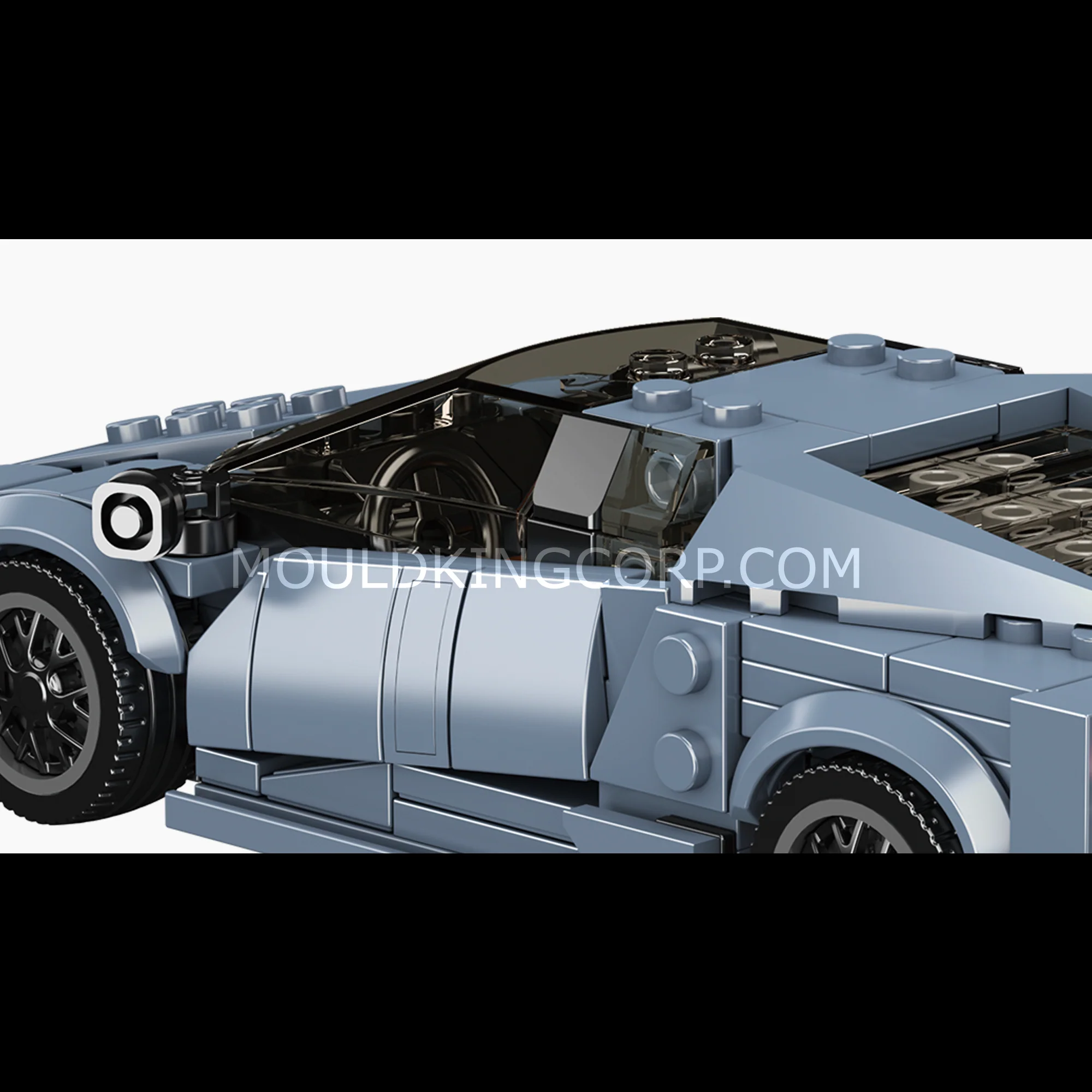 Mould King 27108 Reventón Blue Hypercar Model Building Set | 442 Pcs