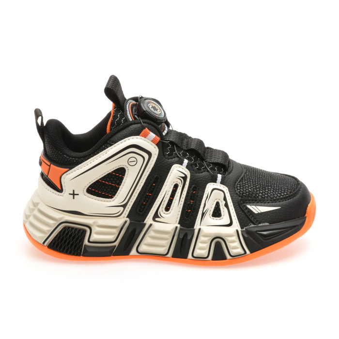 Pantofi sport SELECTION KIDS negri, 25840, din piele ecologica