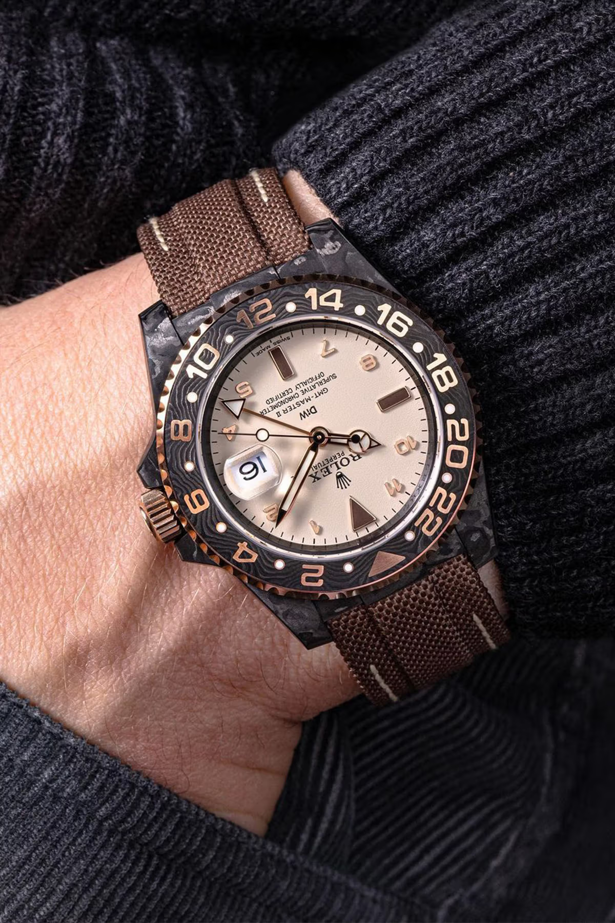 Rolex DiW GMT MASTER II GMT DE EVEROSE