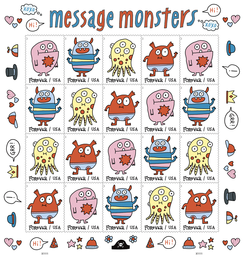 Message Monsters 2021