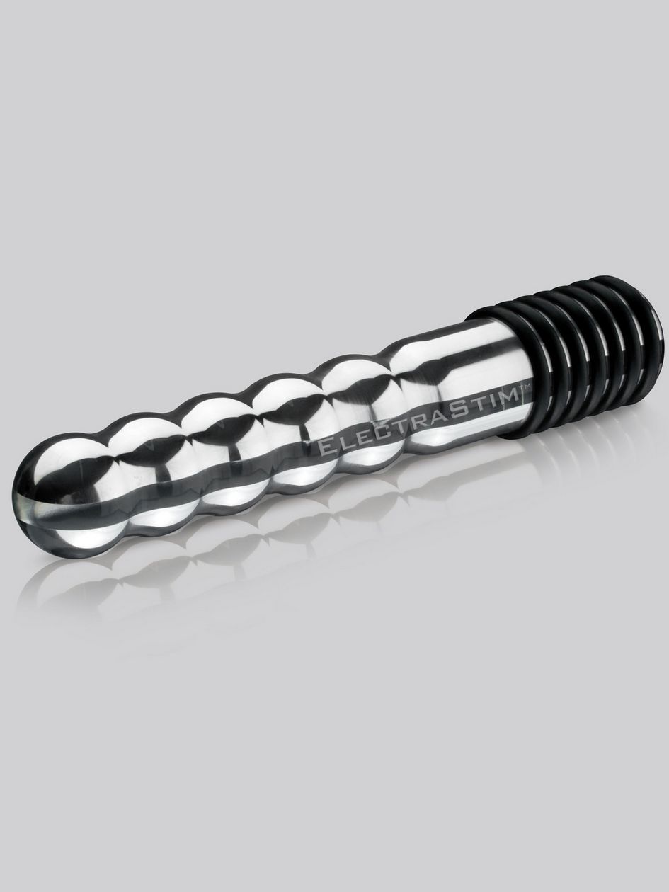 ElectraStim Bi-Polar Electrosex Wave Metal Dildo 7 Inch