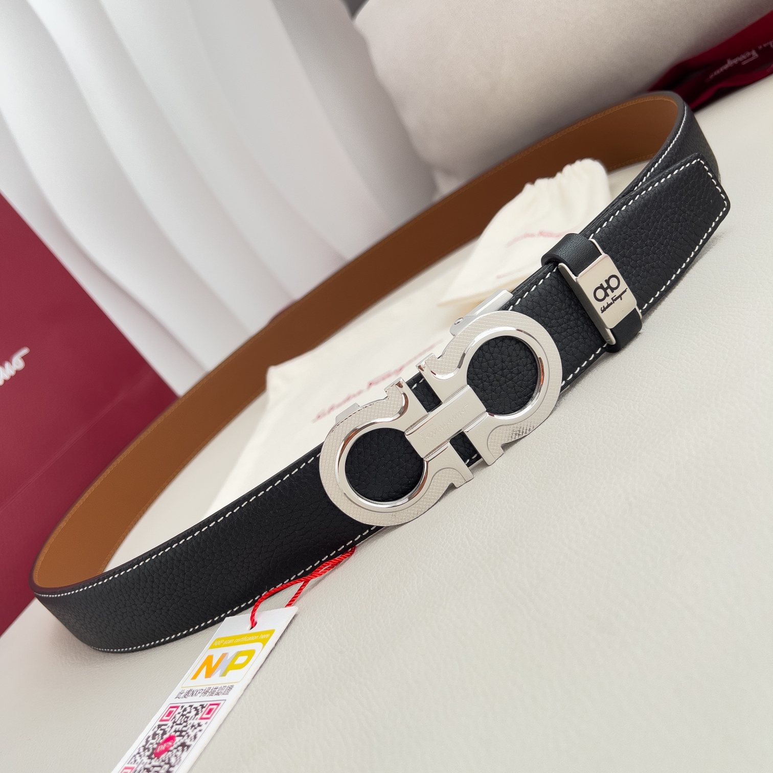 Ferragamo Men Belt Width 3.5cm