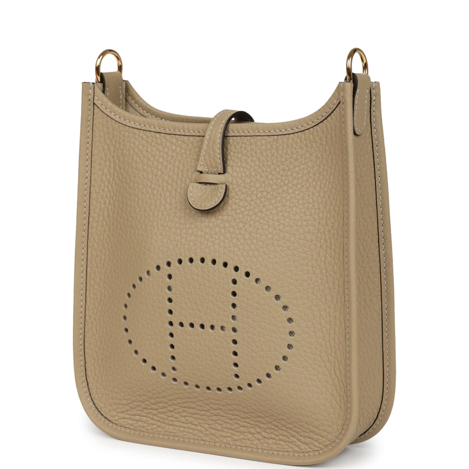 Hermes Evelyne TPM Trench Clemence Gold Hardware