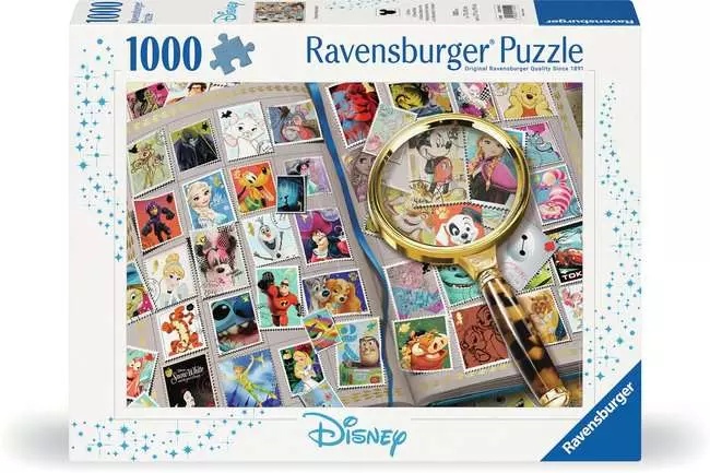 Jigsaw Puzzle Disney Stamp Album - 1000 Pieces Puzzle