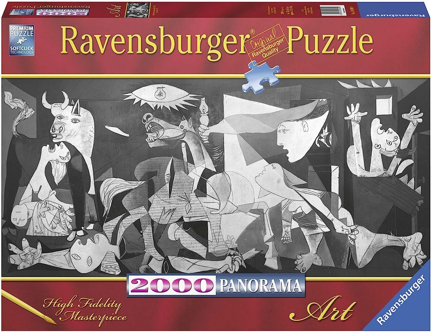 Pablo Picasso Guernica 2000 Piece Panorama Puzzle