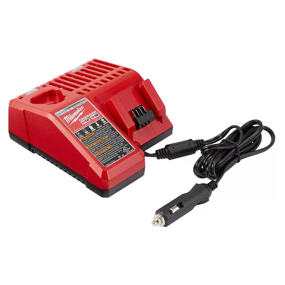 Milwaukee Pre-Sale 48-59-1810 M18/M12 Multi-Voltage Vehicle DC Battery Charger