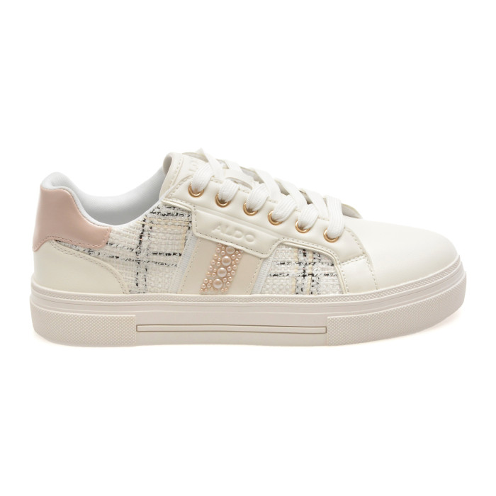 Pantofi sport ALDO alb, BERENTERIEL 122, din material textil