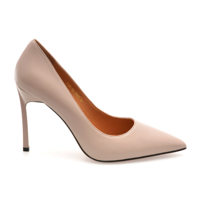 Pantofi eleganti EPICA bej, E19070, din piele naturala