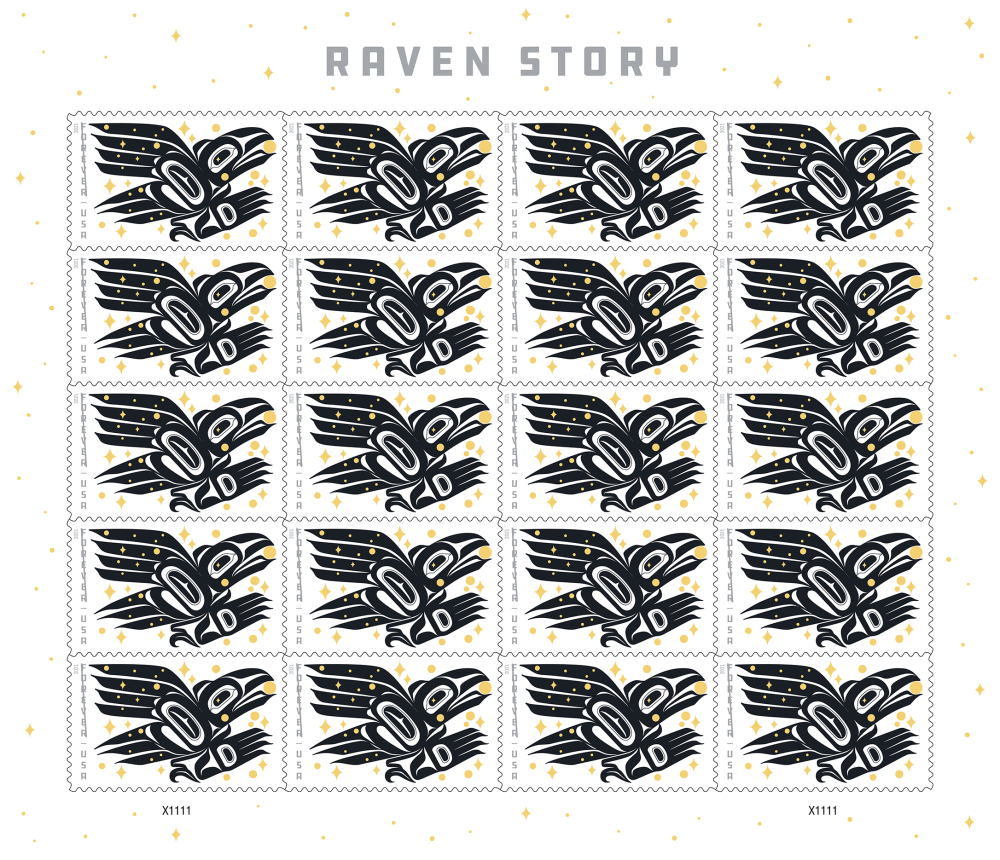 Raven Story 2021 USPS Stamps – All Brand New Forever Stamps