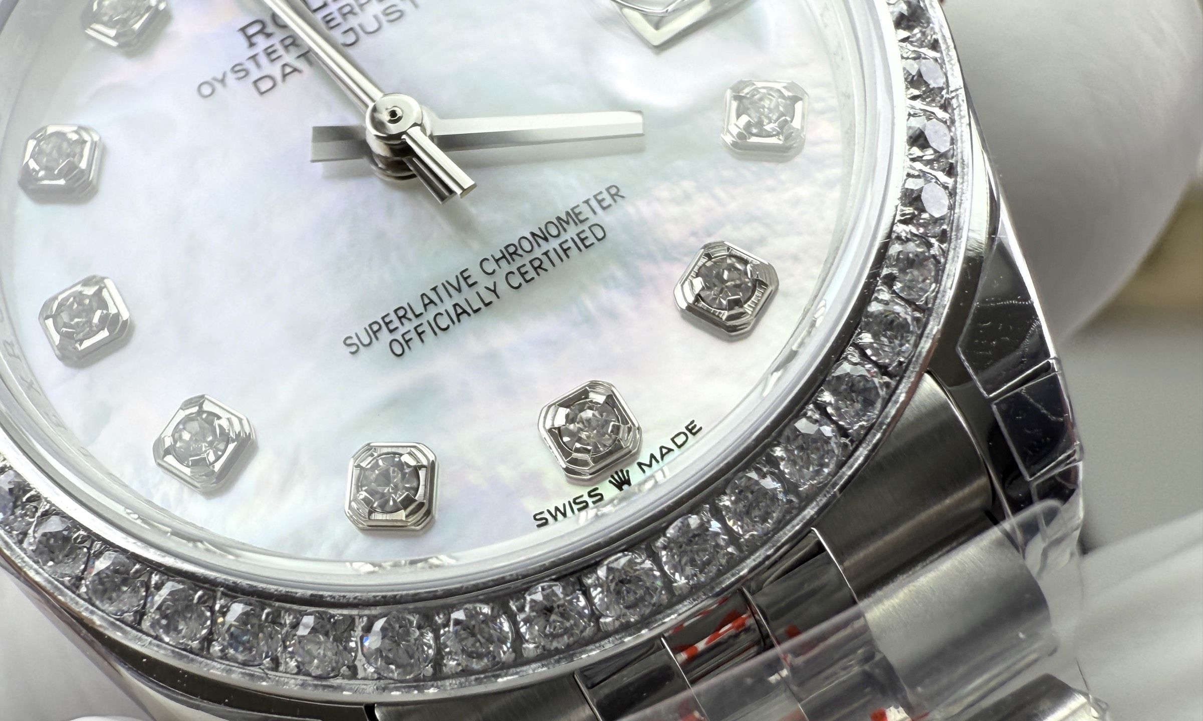 Rolex Datejust 31mm Mother of Pearl Diamond Dial