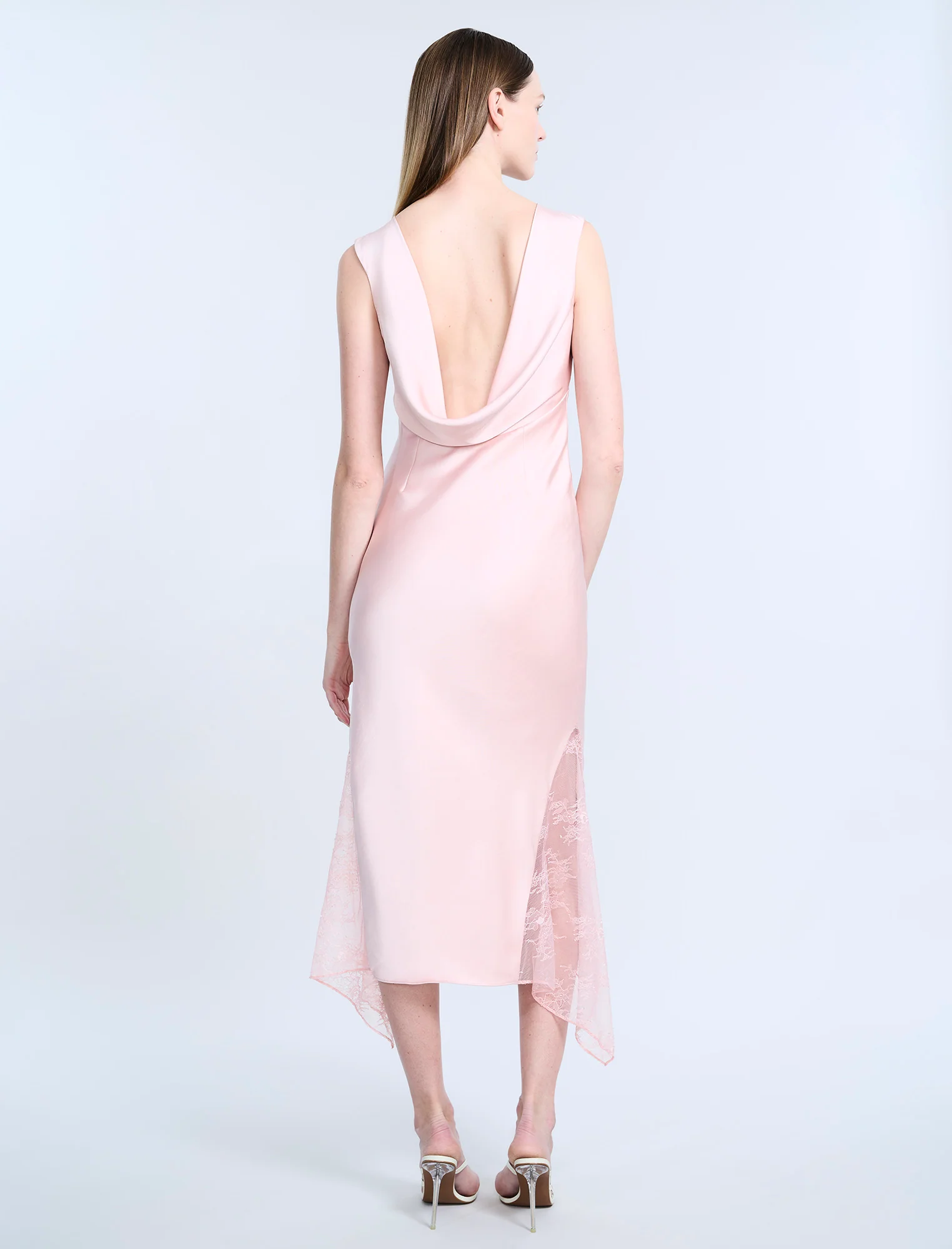 Cowl Back Dress