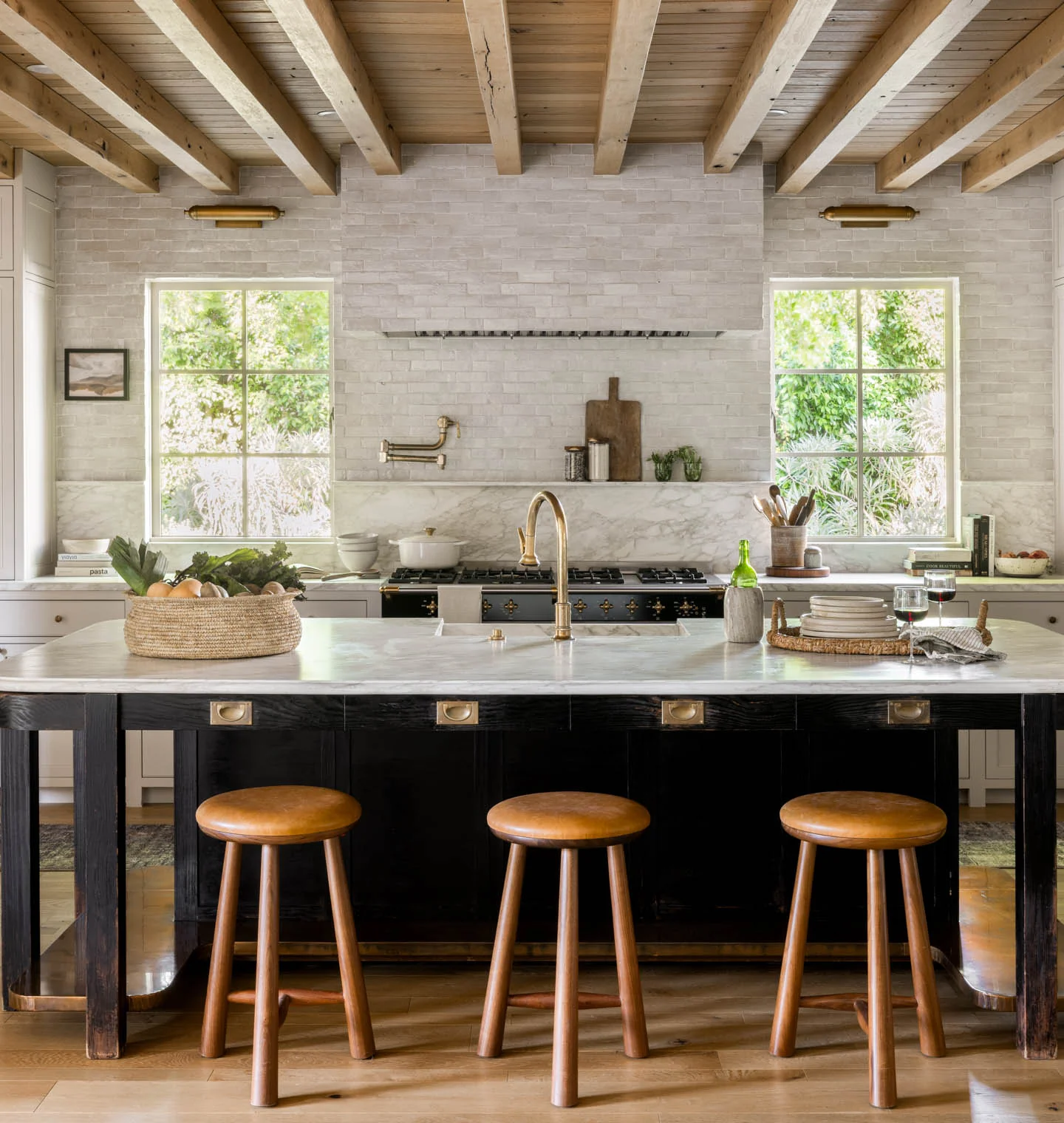 Charlie Upholstered Counter Stool