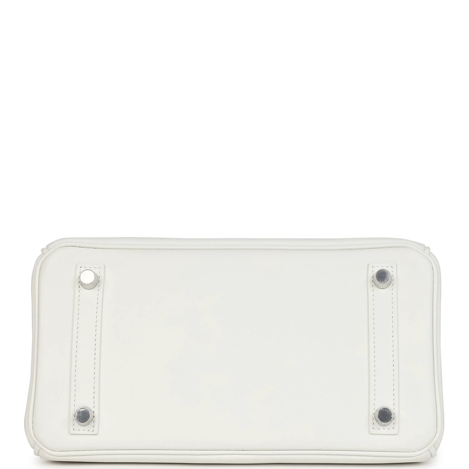 Hermes Birkin 25 New White Swift Palladium Hardware