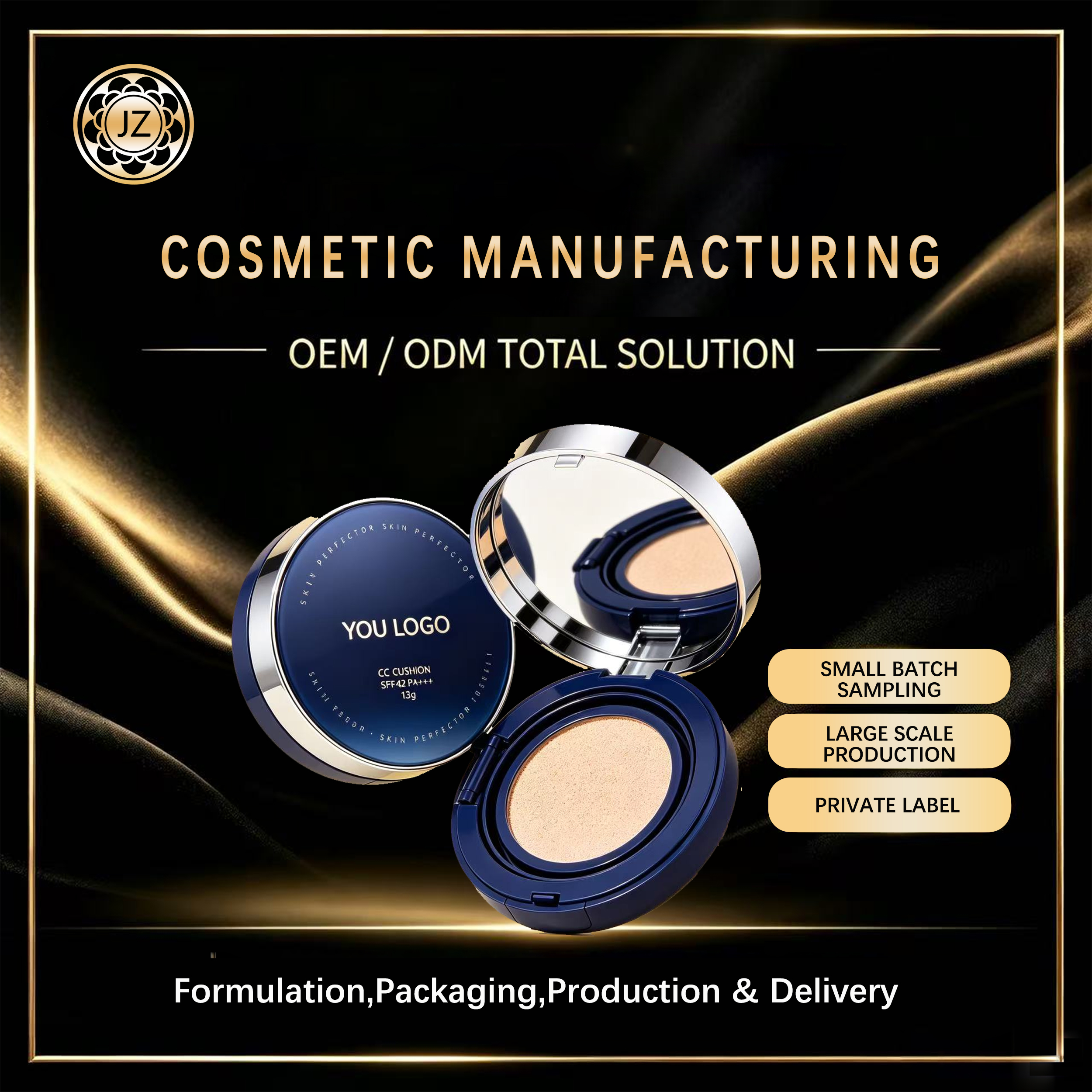All-in-One Long-Lasting Cushion Concealer (Customizable in Multiple Shades)