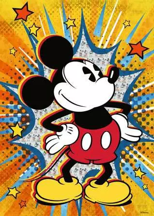 Jigsaw Puzzle Retro Mickey - 1000 Pieces Puzzle