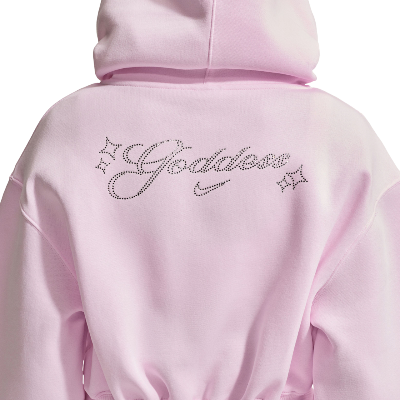 Nike NSW Phoenix Fleece Bling Crop Full-Zip Hoodie