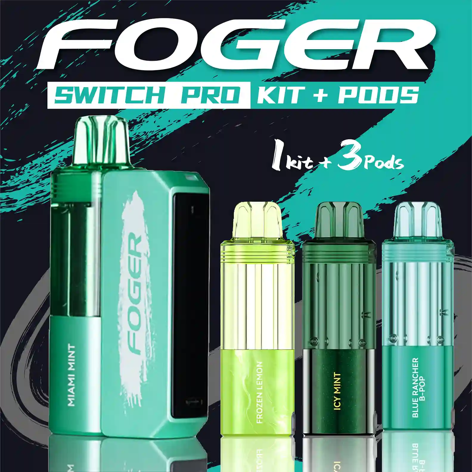 Foger Switch Pro Packages 1 Kit + 3pcs Pod