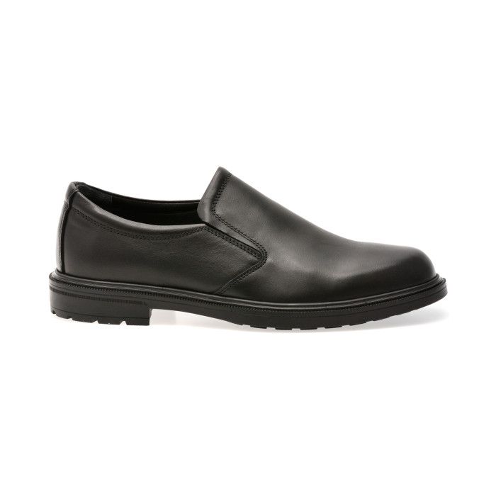 Pantofi OTTER negri, A61, din piele naturala