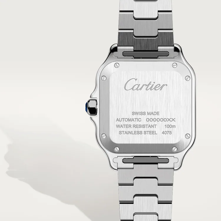 SANTOS Classic Silver 35mm