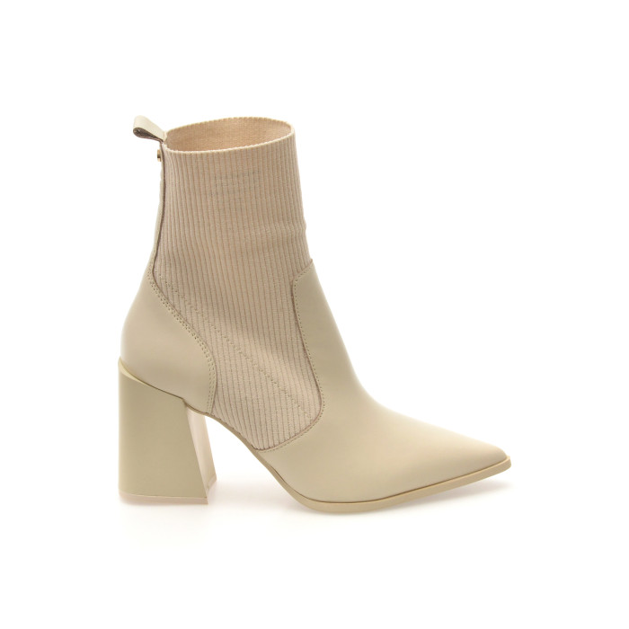 Botine elegante ALDO albe, GANINA 110, din piele naturala