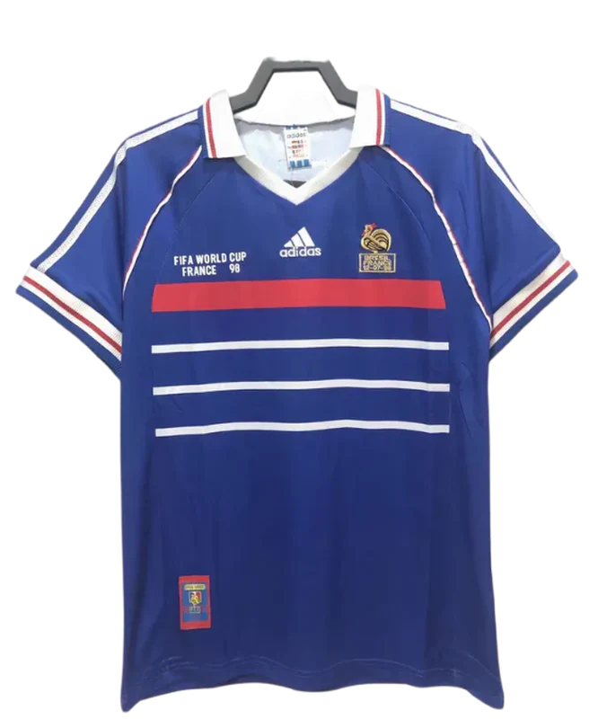 France 1998 I Home Jersey - Retro Version