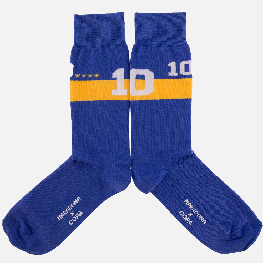 Maradona x COPA Number 10 Boca Socks