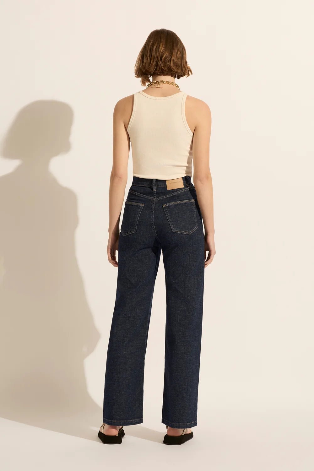 Retro Curve Flare Jeans
