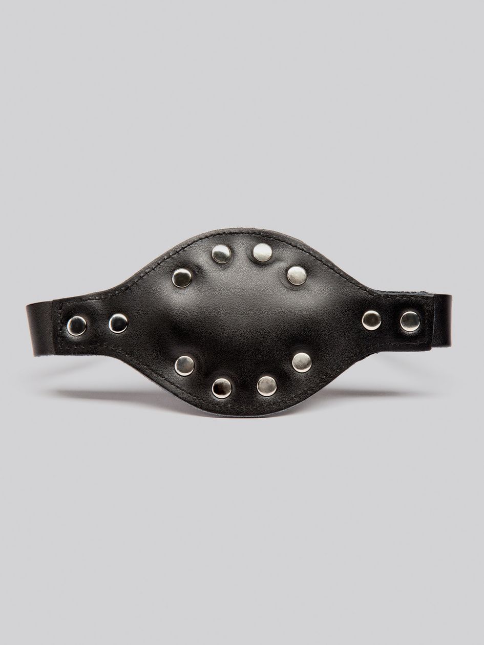 Bondage Boutique Leather and Studs Dildo Gag