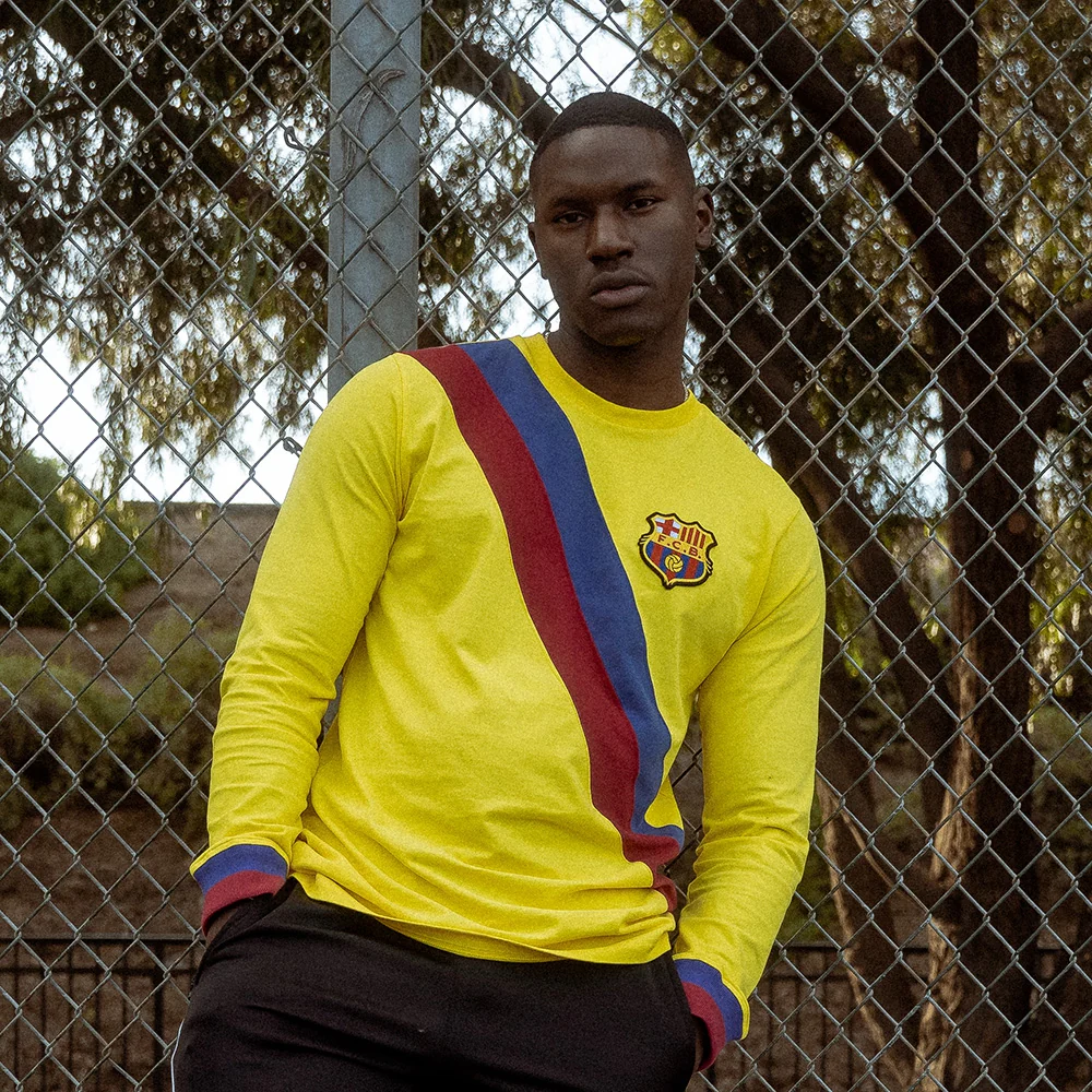 FC Barcelona Away 1974 - 75 Retro Football Shirt