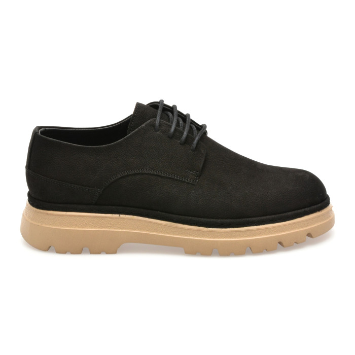 Pantofi GRYXX negri, M7613, din nabuc
