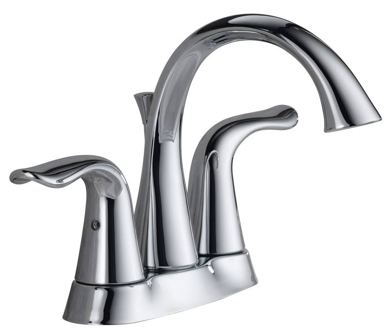 Delta 2538-MPU-DST Lahara Two Handle Centerset Bathroom Faucet, Chrome