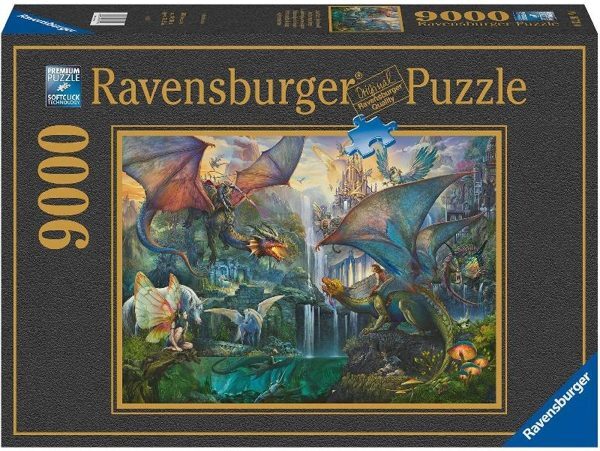 Magical Dragon Forest 9000 Piece Puzzle