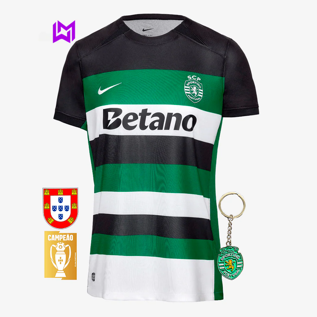 Camisola Feminina Sporting Principal 2024/25 - ��LTIMAS UNIDADES! ????