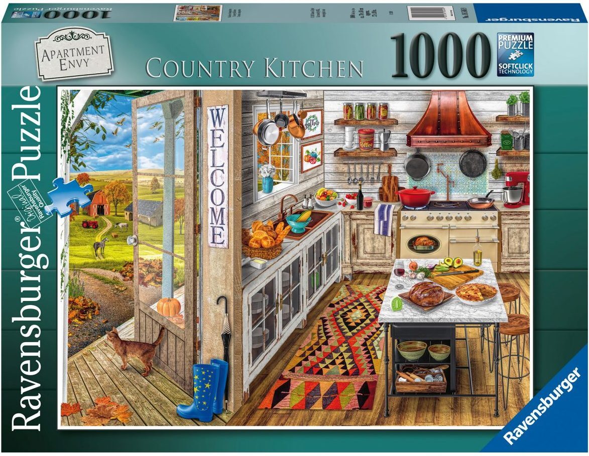 Apartment Envy Country Kitchen 1000 Piece Puzzle