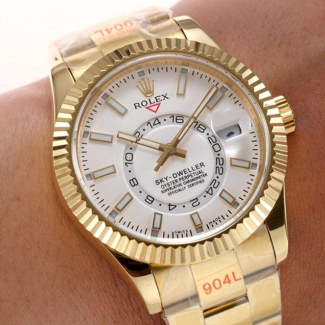Sky Dweller White Index 42mm